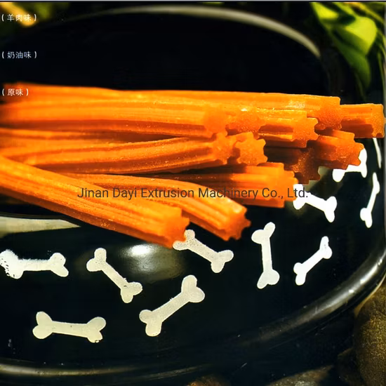 Le chien nutritionnel de Dayi mâche la machine d'extrudeuse de casse-croûte de friandises pour animaux de compagnie