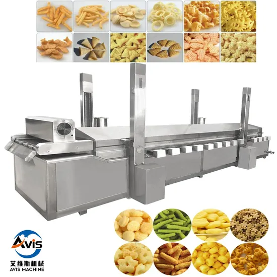 Ligne de production automatique industrielle de pop-corn pour la chaîne de transformation des collations