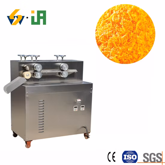 Fabricant industriel de chaîne de production de casse-croûte de chapelure extrudée par vis jumelle industrielle